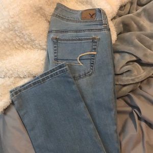 American Eagle “kick boot” jeans
